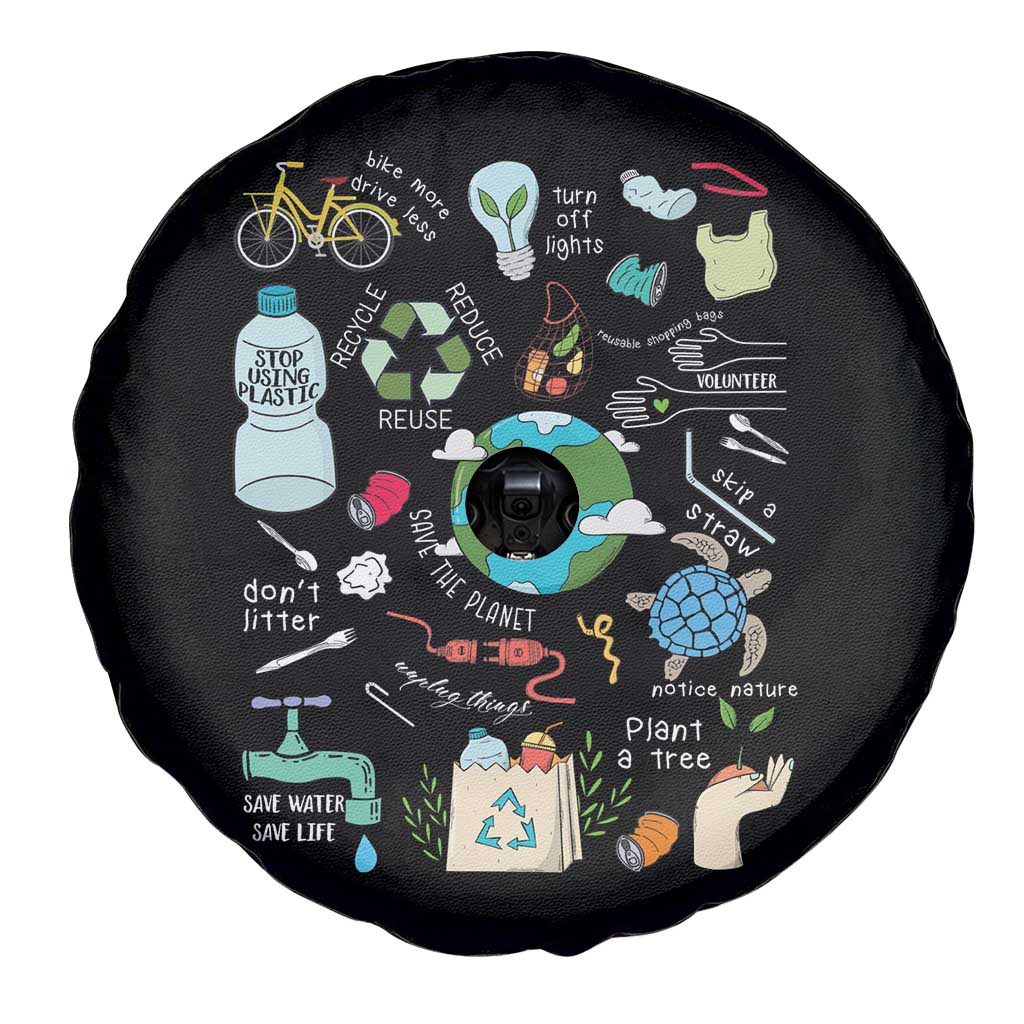 Earth Day Ecological sustainability Environment Protection Spare Tire Cover TS11 Print Your Wear