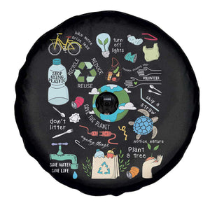 Earth Day Ecological sustainability Environment Protection Spare Tire Cover TS11 Print Your Wear