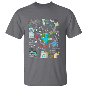 Earth Day Ecological sustainability Environment Protection T Shirt TS11 Charcoal Print Your Wear