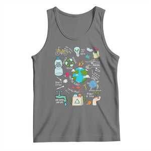 Earth Day Ecological sustainability Environment Protection Tank Top TS11 Black Heather Print Your Wear