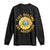Earth Day Tree Hugging Dirt Worshipper Long Sleeve Shirt Earth Sunflower TS11 Black Print Your Wear