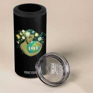LOVE Mother Earth Day Save Our Planet Environment Green 4 in 1 Can Cooler Tumbler TS11 Print Your Wear