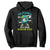 Funny Go Planet It's Your Earth Day Hoodie Dabbing Earth Flower TS11 Black Print Your Wear