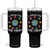 Funny Earth Day I Speak For The Trees Planet Tumbler With Handle Hippie TS11 One Size: 40 oz Black Print Your Wear