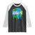Funny Earth Day There Is No Planet B Raglan Shirt TS11 Black White Print Your Wear