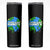Funny Earth Day There Is No Planet B Skinny Tumbler TS11 Black Print Your Wear