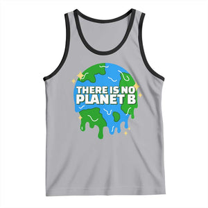 Funny Earth Day There Is No Planet B Tank Top TS11 Athletic Heather Black Print Your Wear