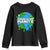 Funny Earth Day There Is No Planet B Youth Sweatshirt TS11 Black Print Your Wear