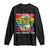 And I Think To Myself What A Wonderful World Earth Day Long Sleeve Shirt TS11 Black Print Your Wear