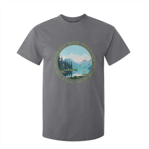 Earth Day T Shirt For Kid Save The Bees Plant More Trees Clean The Seas TS11 Charcoal Print Your Wear