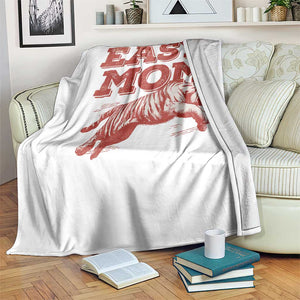 Easy Tiger Mom Throw Blanket Vintage Boho Distressed Aesthetic Mother's Day Gifts TS11 Print Your Wear