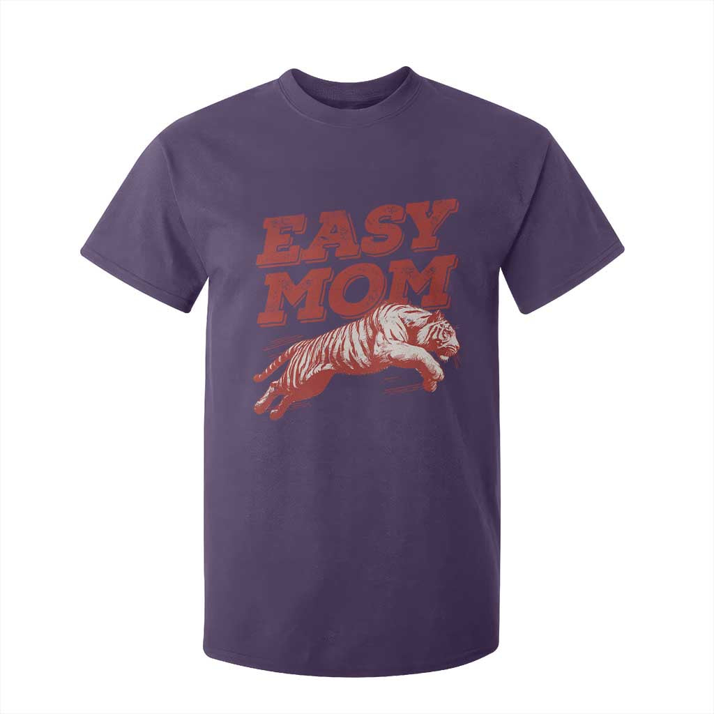Easy Tiger Mom T Shirt For Kid Vintage Boho Distressed Aesthetic Mother's Day Gifts TS11 Purple Print Your Wear