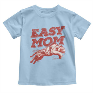 Easy Tiger Mom Toddler T Shirt Vintage Boho Distressed Aesthetic Mother's Day Gifts TS11 Light Blue Print Your Wear