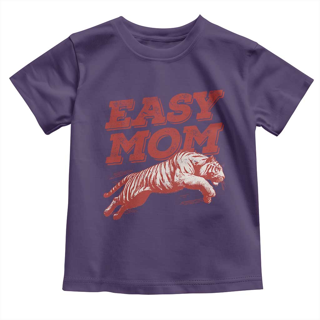 Easy Tiger Mom Toddler T Shirt Vintage Boho Distressed Aesthetic Mother's Day Gifts TS11 Purple Print Your Wear