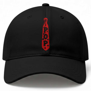 Pop Tie Star Dad Music Lover Fathers Day Baseball Cap TS11 Print Your Wear