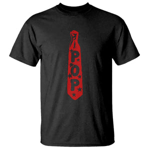 Pop Tie Star Dad Music Lover Fathers Day T Shirt TS11 Black Print Your Wear