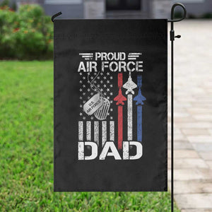 Proud Air Force Dad Garden Flag Military Army Father Vintage American Flag TS11 Print Your Wear