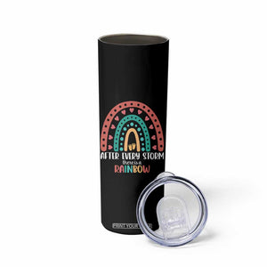 After Every Storm There Is A Rainbow Skinny Tumbler Pregnancy Announcement TS11 Print Your Wear