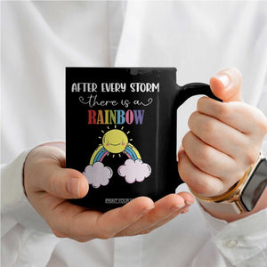 After Every Storm There Is A Rainbow Coffee Mug Sentimental Pregnancy Announcement TS11 Print Your Wear