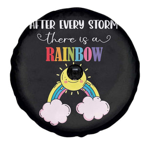 After Every Storm There Is A Rainbow Spare Tire Cover Sentimental Pregnancy Announcement TS11 Print Your Wear