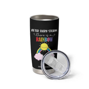 After Every Storm There Is A Rainbow Tumbler Cup Sentimental Pregnancy Announcement TS11 Print Your Wear