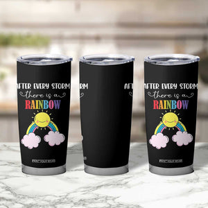 After Every Storm There Is A Rainbow Tumbler Cup Sentimental Pregnancy Announcement TS11 Print Your Wear