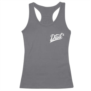 Dad Of Two Racerback Tank Top Funny Daddy Squared Promoted for The Second Time TS11 Charcoal Print Your Wear