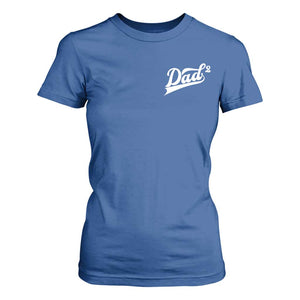 Dad Of Two T Shirt For Women Funny Daddy Squared Promoted for The Second Time TS11 Royal Blue Print Your Wear