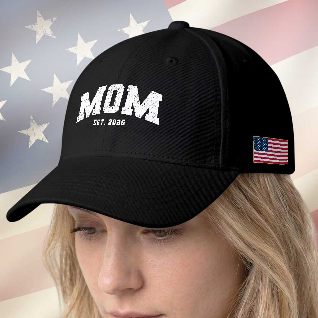 Mom Est 2026 Baseball Cap Promoted To Mommy Mother's Day TS11 Print Your Wear