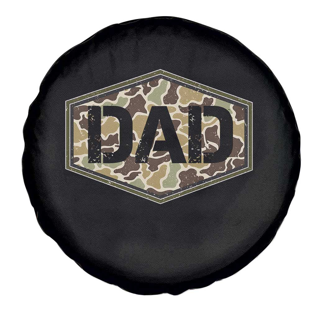 Dad Retro Old Camo Hunting Daddy Fathers Day Spare Tire Cover Dad Retro Old Camo Hunting Daddy Fathers Day TS11 Print Your Wear