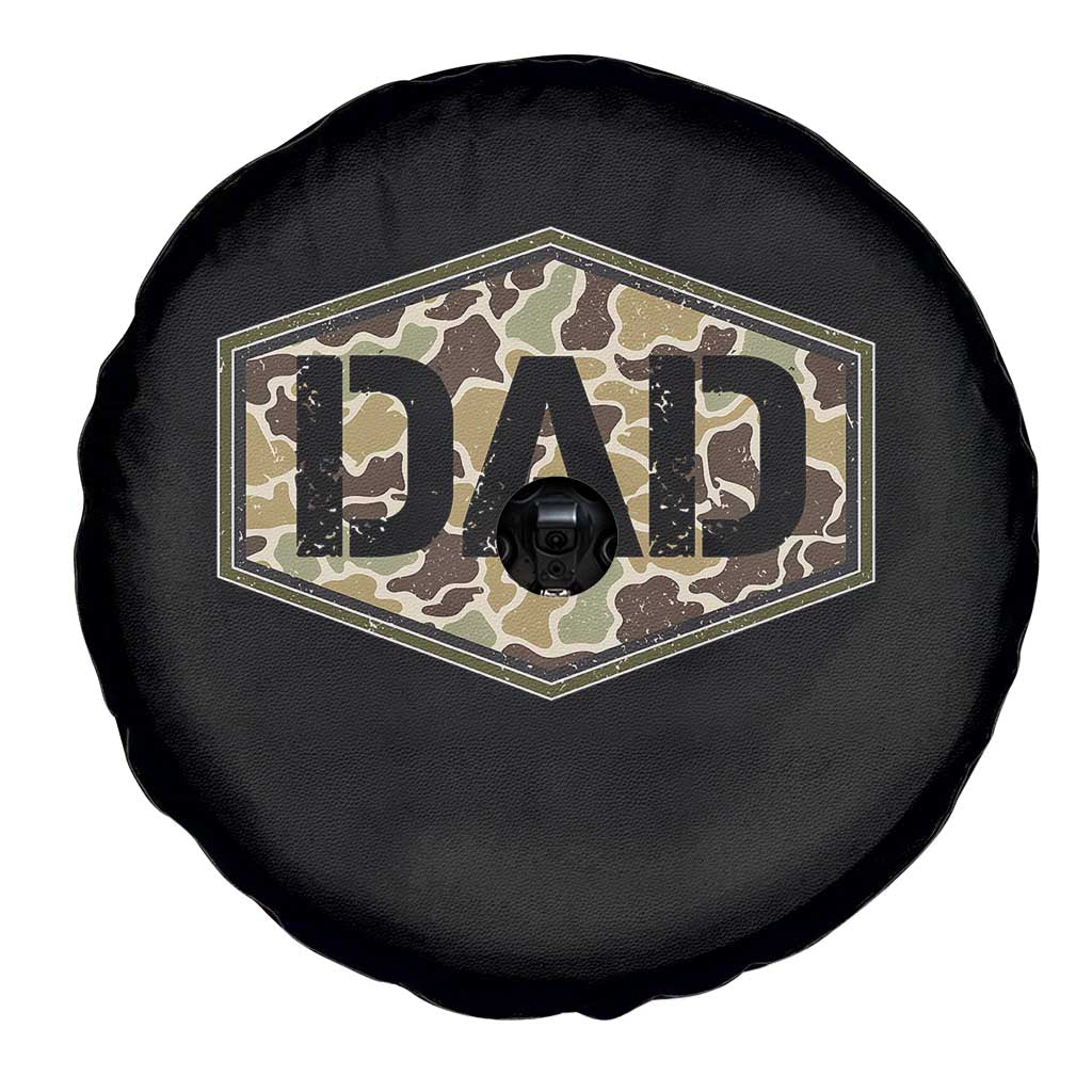 Dad Retro Old Camo Hunting Daddy Fathers Day Spare Tire Cover Dad Retro Old Camo Hunting Daddy Fathers Day TS11 Print Your Wear