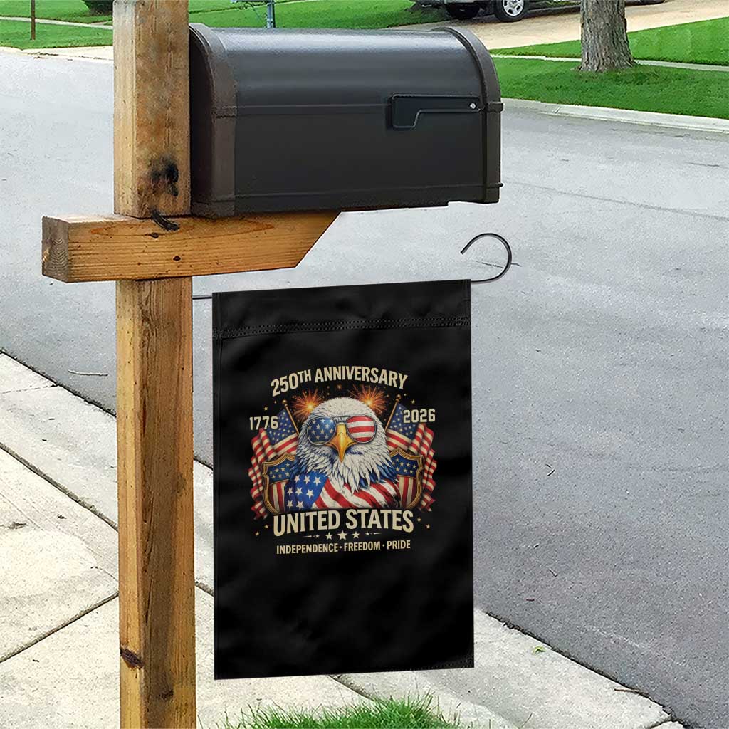 250 Anniversary USA 250th American 250 Years 4th July 2026 Garden Flag TS11 Print Your Wear