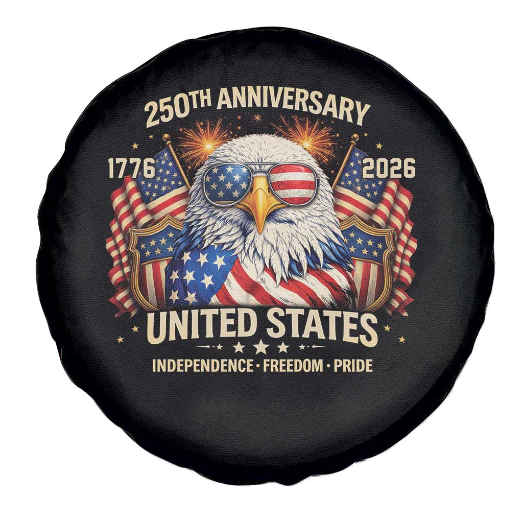 250 Anniversary USA 250th American 250 Years 4th July 2026 Spare Tire Cover TS11 Print Your Wear