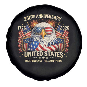 250 Anniversary USA 250th American 250 Years 4th July 2026 Spare Tire Cover TS11 Print Your Wear