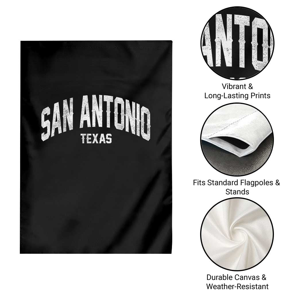 San Antonio Texas TX Vintage Garden Flag TS11 Print Your Wear