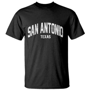San Antonio Texas TX Vintage T Shirt TS11 Black Print Your Wear