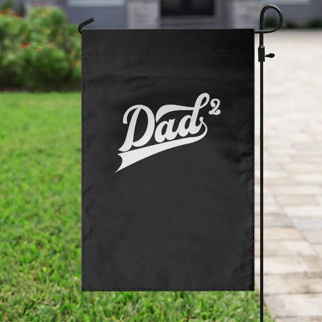 Dad Of Two Garden Flag Funny Daddy 2 Promoted for The Second Time TS11 Print Your Wear