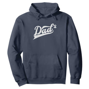 Dad Of Two Hoodie Funny Daddy 2 Promoted for The Second Time TS11 Navy Print Your Wear