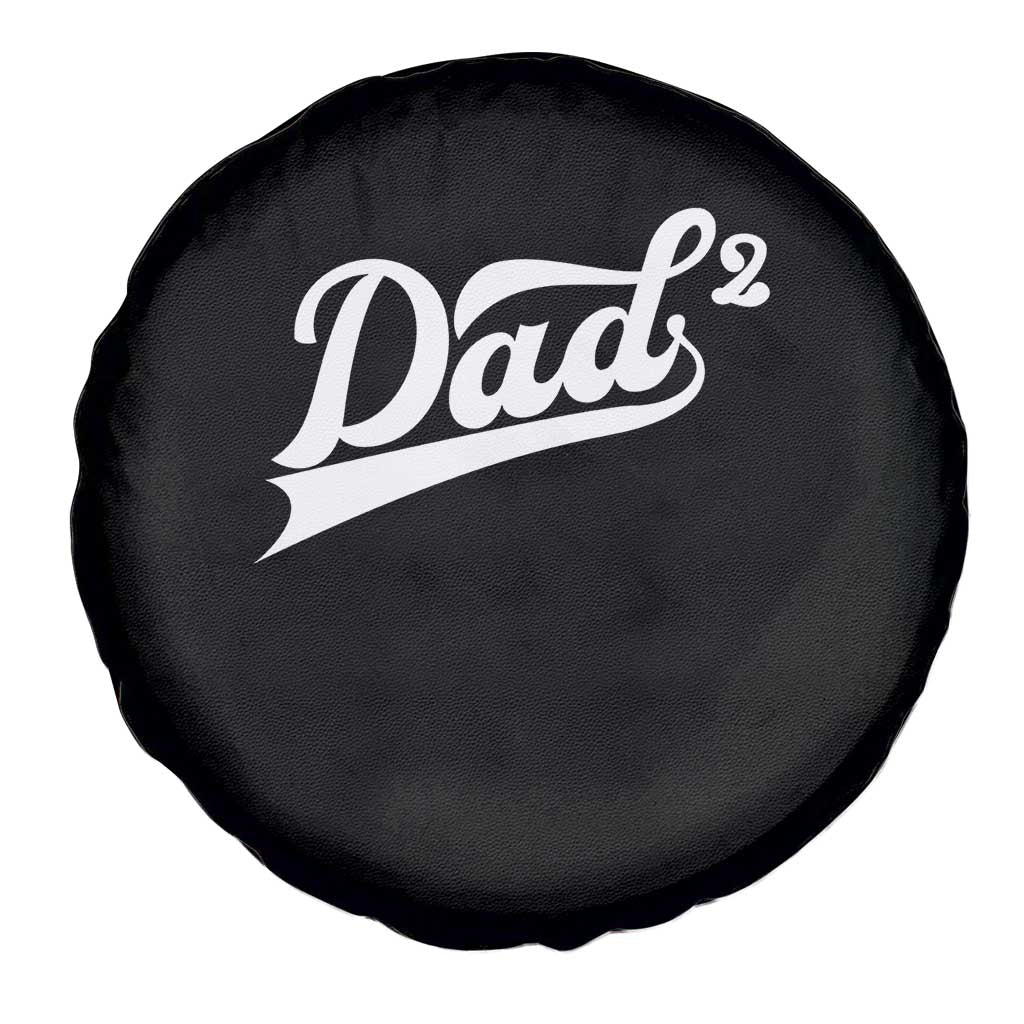Dad Of Two Spare Tire Cover Funny Daddy 2 Promoted for The Second Time TS11 Print Your Wear