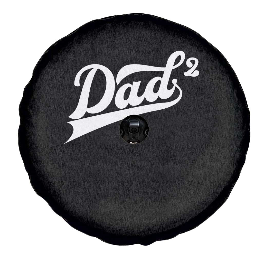 Dad Of Two Spare Tire Cover Funny Daddy 2 Promoted for The Second Time TS11 Print Your Wear