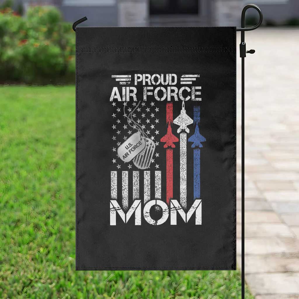 Proud Air Force Mom Garden Flag Military Army Mama Vintage American Flag TS11 Print Your Wear