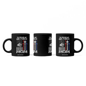 Proud Air Force Mom Coffee Mug Military Army Mama Vintage American Flag TS11 Print Your Wear
