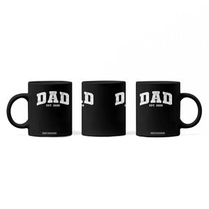 Dad Est 2026 Coffee Mug Promoted To Daddy Fathers Day TS11 Print Your Wear