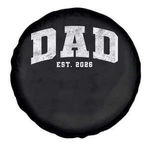 Dad Est 2026 Spare Tire Cover Promoted To Daddy Fathers Day TS11 Print Your Wear