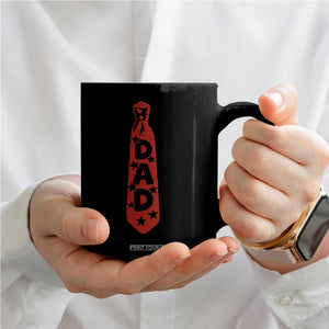 Dad Tie Star Music Lover Fathers Day Coffee Mug TS11 Print Your Wear