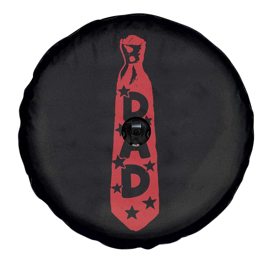 Dad Tie Star Music Lover Fathers Day Spare Tire Cover TS11 Print Your Wear