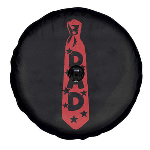 Dad Tie Star Music Lover Fathers Day Spare Tire Cover TS11 Print Your Wear