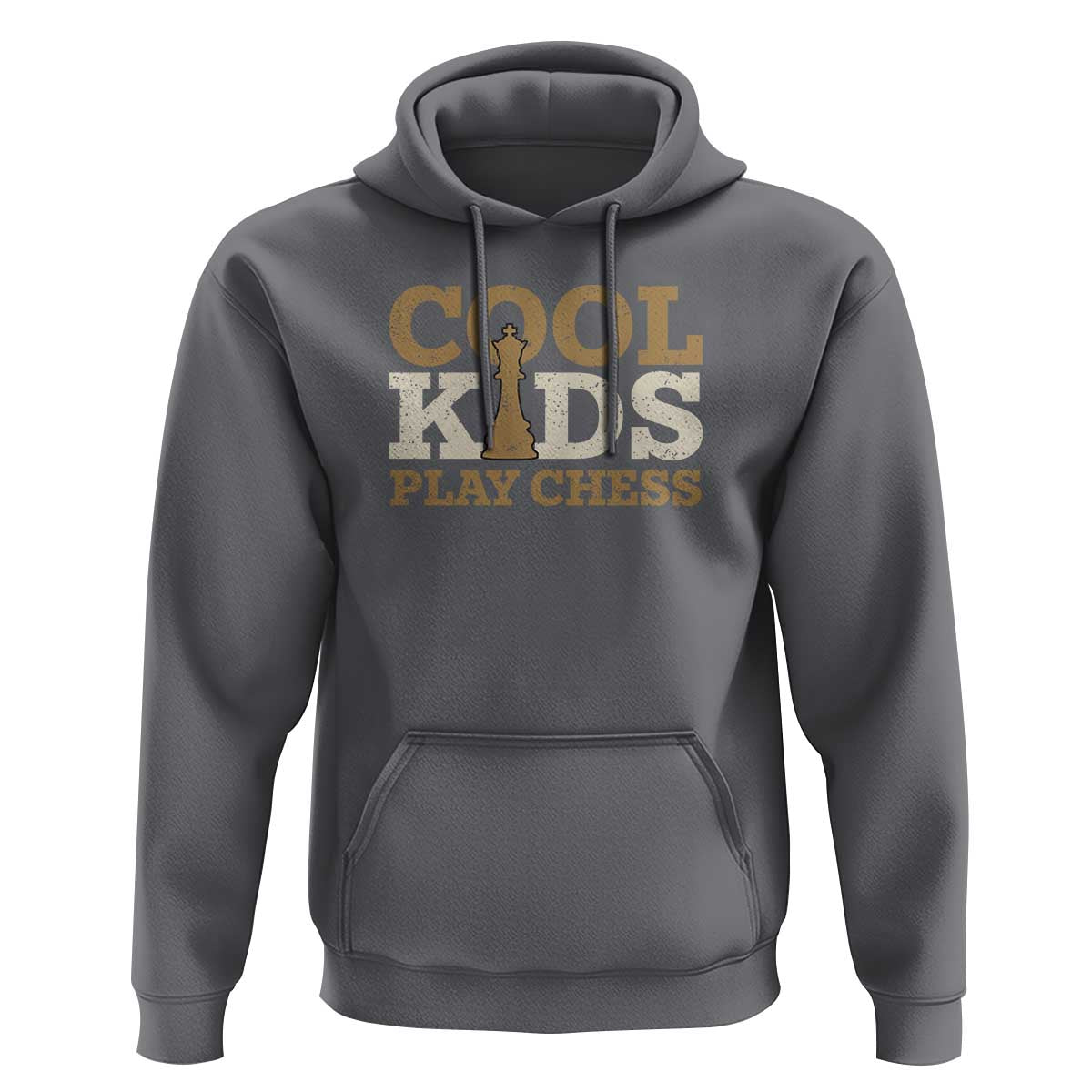 Chess Lover Hoodie Cool Kids Play Chess Vintage King TS11 Charcoal Print Your Wear