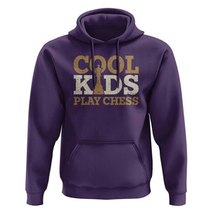 Chess Lover Hoodie Cool Kids Play Chess Vintage King TS11 Purple Print Your Wear