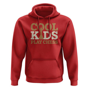 Chess Lover Hoodie Cool Kids Play Chess Vintage King TS11 Red Print Your Wear